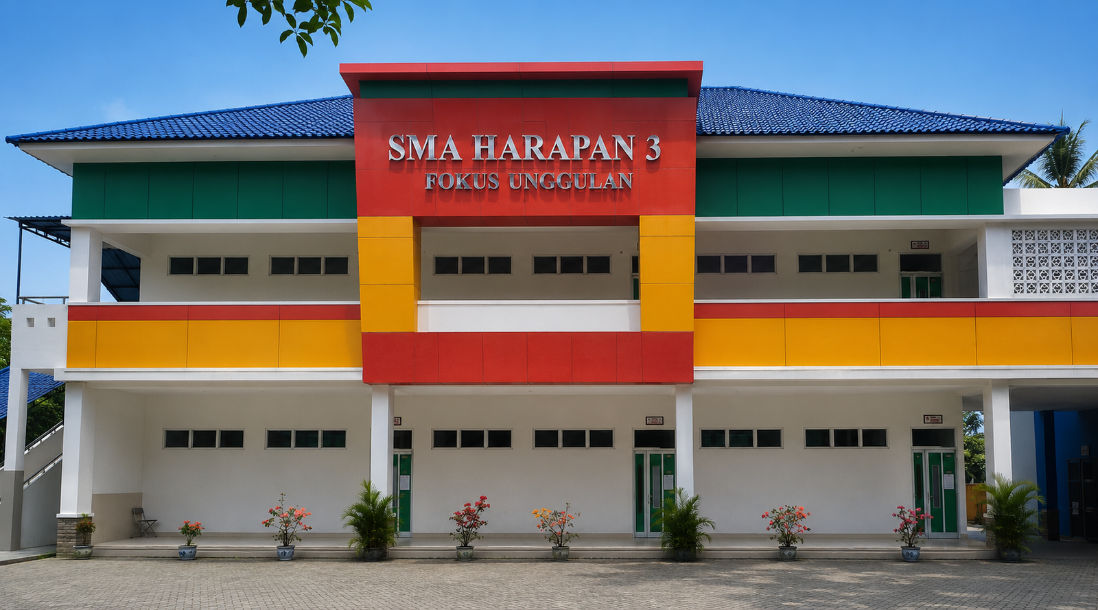 Gedung Utama SMA Harapan 3